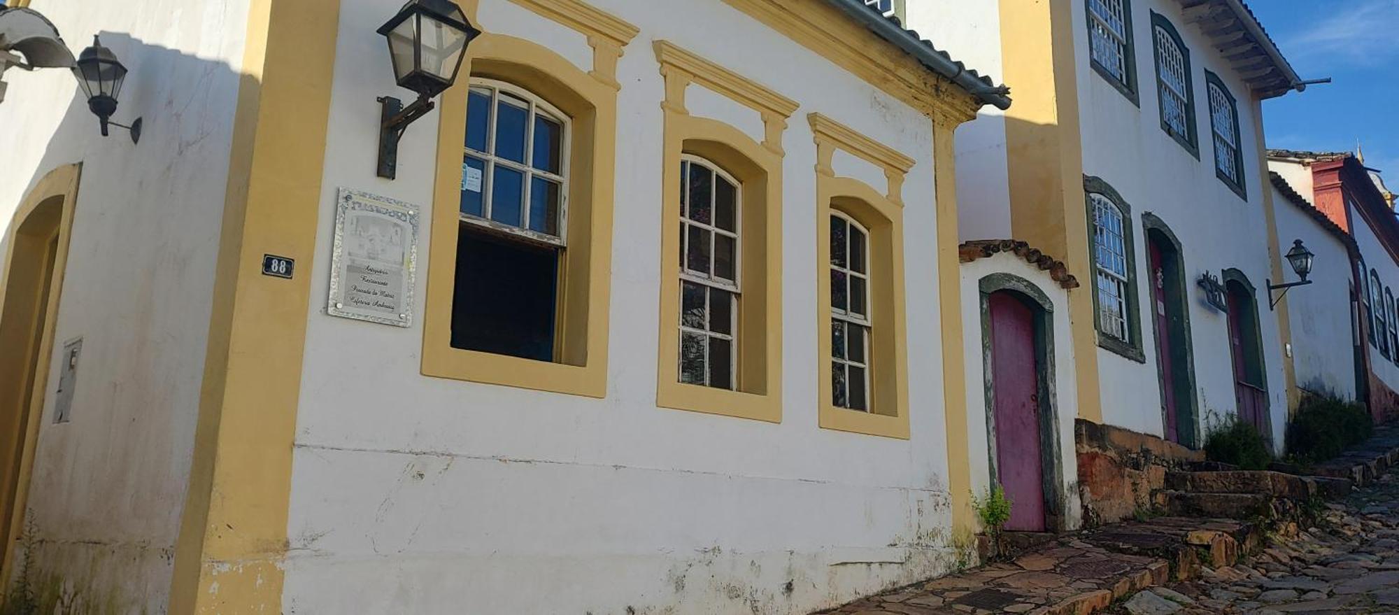 Antiquario & Pousada Da Matriz Hotel Tiradentes Bagian luar foto